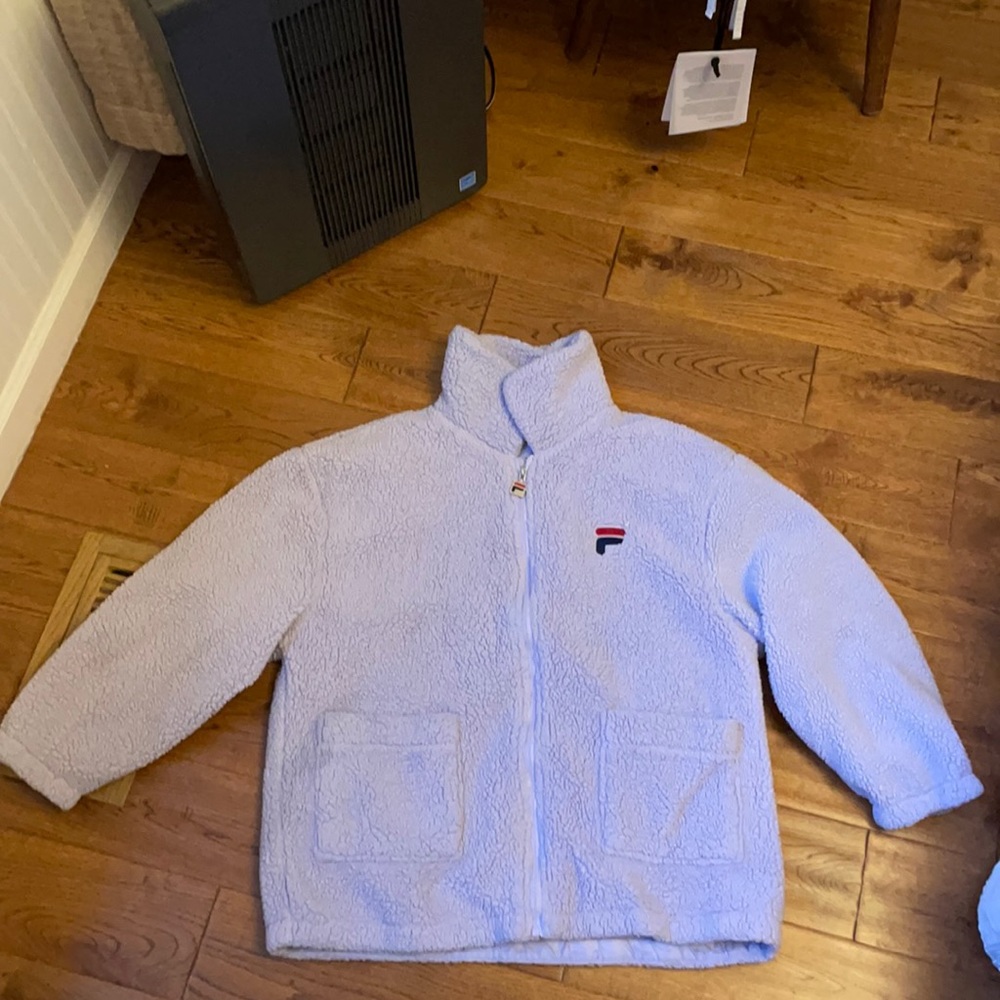 Purple lilac Sherpa jacket